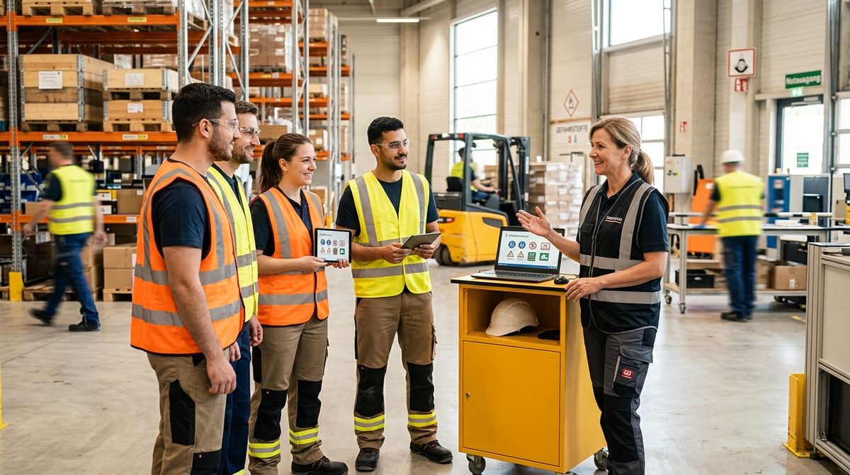 E-Learning vs. Praesenzschulung im Arbeitsschutz — Vergleich der Schulungsformate fuer Unternehmen 2026