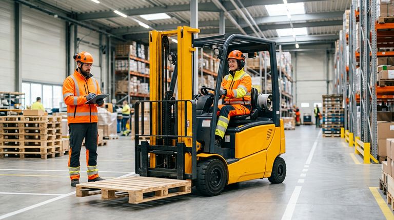 Gabelstaplerschein fuer Mitarbeiter auswaehlen – Praxis-Leitfaden fuer Geschaeftsfuehrer
