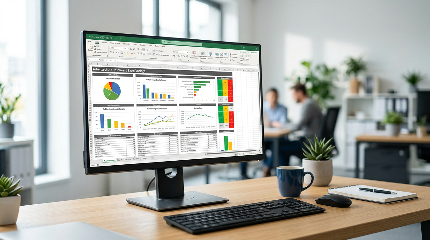 Arbeitsschutz Dashboard Übersicht mit Schulungsstatus und Prüffristen