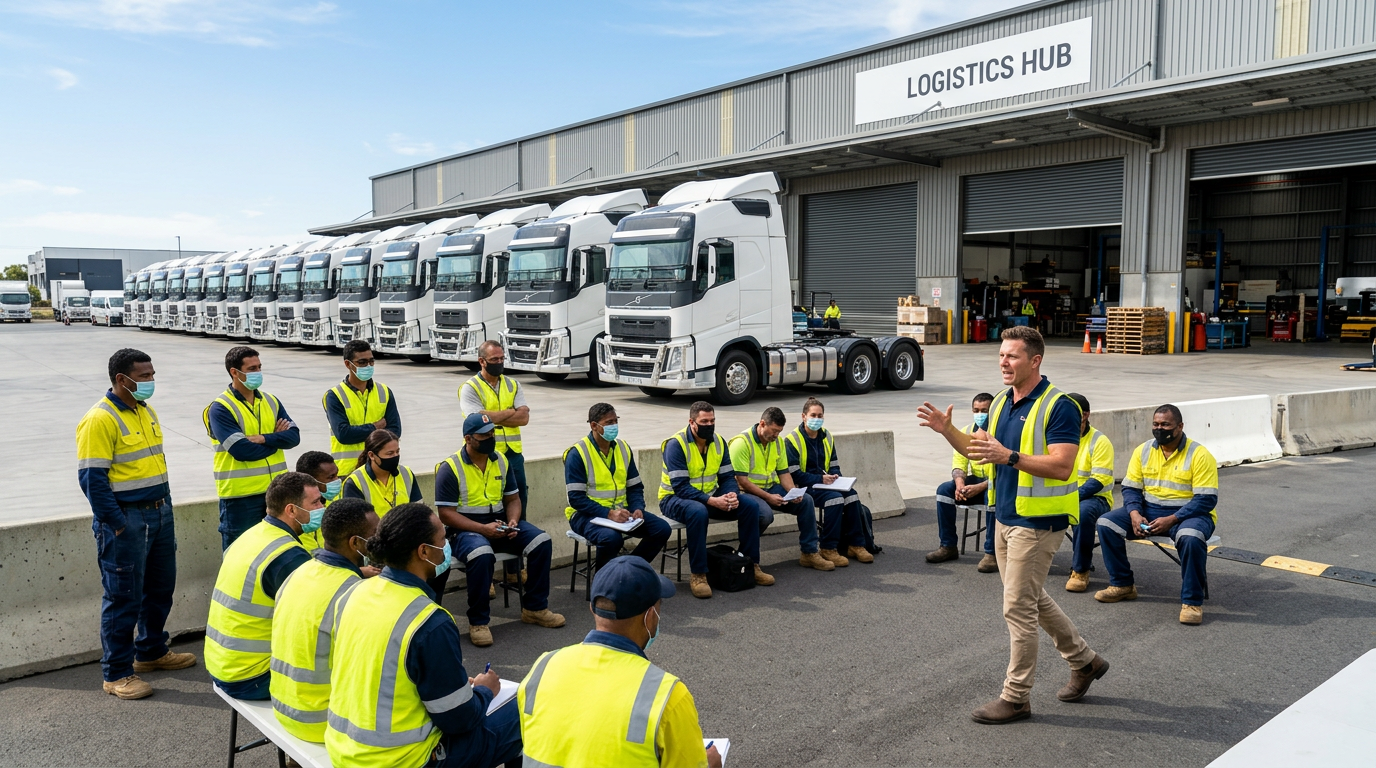 Müdigkeit begünstigt auch Maschinenunfälle in Logistik und Industrie