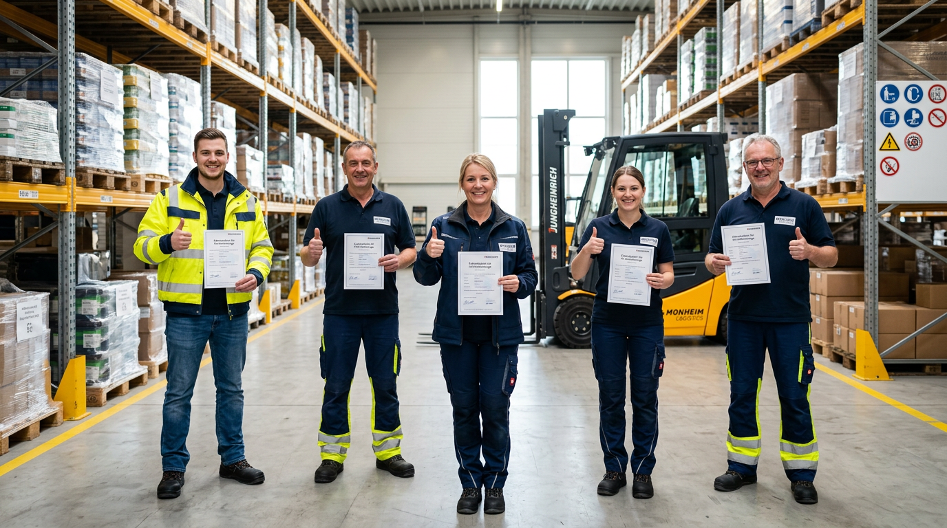 Staplerschein Kosten 2026 – Überblick über Schulungskosten für Unternehmen