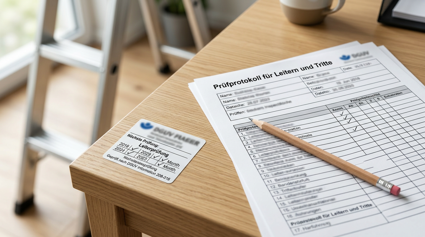 Leiterunfälle im Betrieb – häufige Ursachen und Gefahren