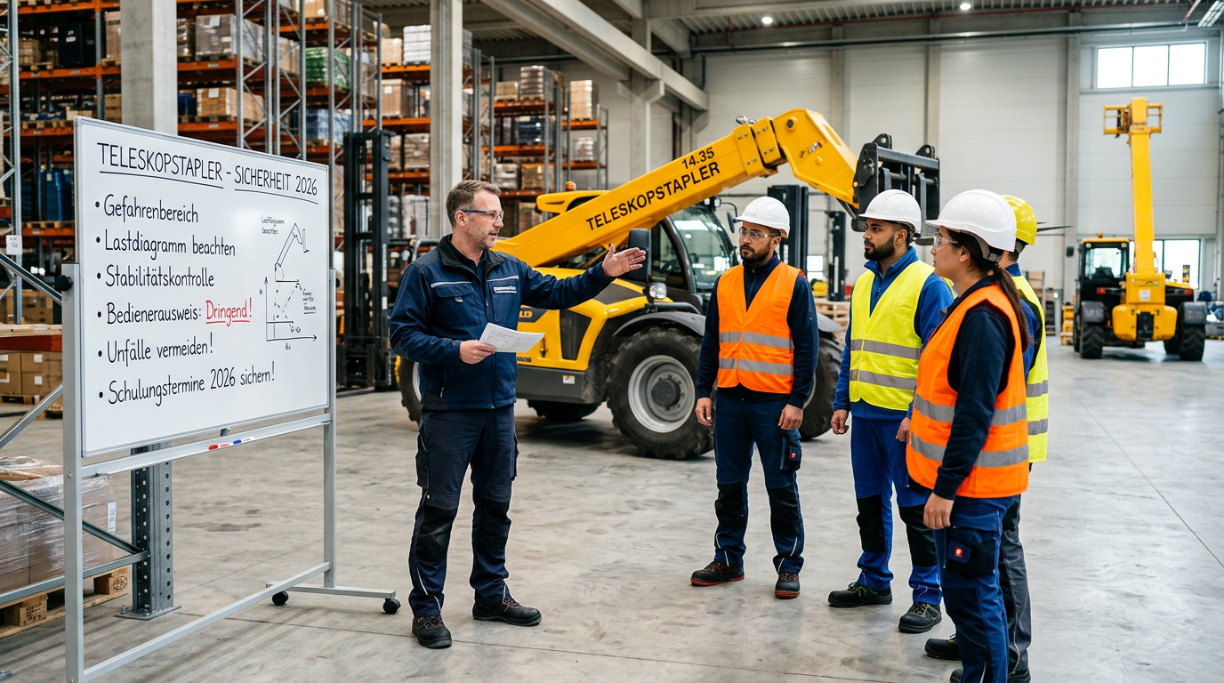 Unfallstatistik für Gabelstapler und Flurförderzeuge 2024