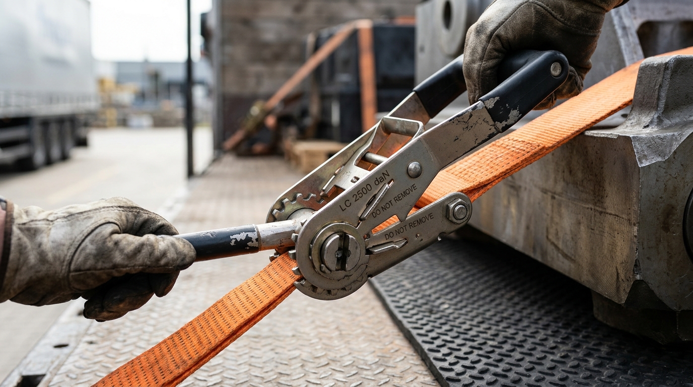 Häufige Fehler bei der Ladungssicherung mit Zurrgurten und Antirutschmatten